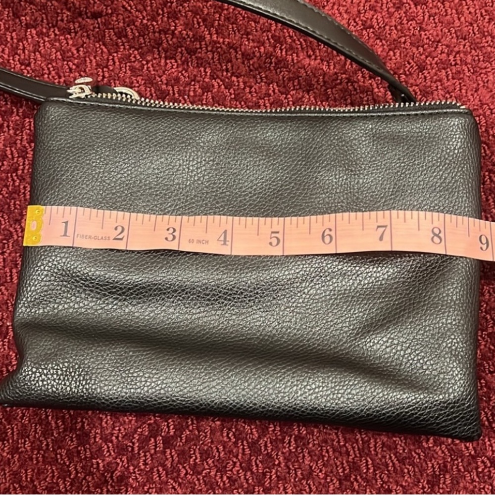 BAG CHELSEA 28 CROSSBODY BLACK PURSE BAG WITH STUDS - Picture 8 of 11